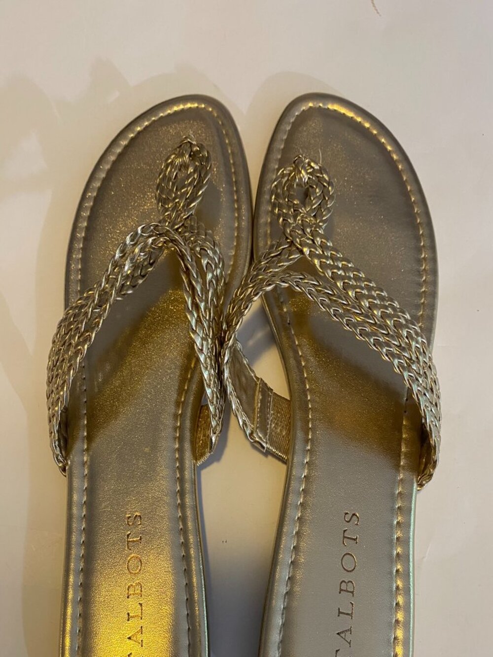 Talbots Gold Sandals - Picture 6 of 6